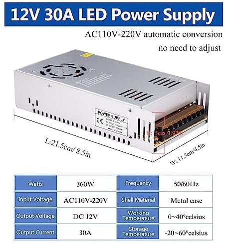 POWER SUPPLY 30A - الصورة 2
