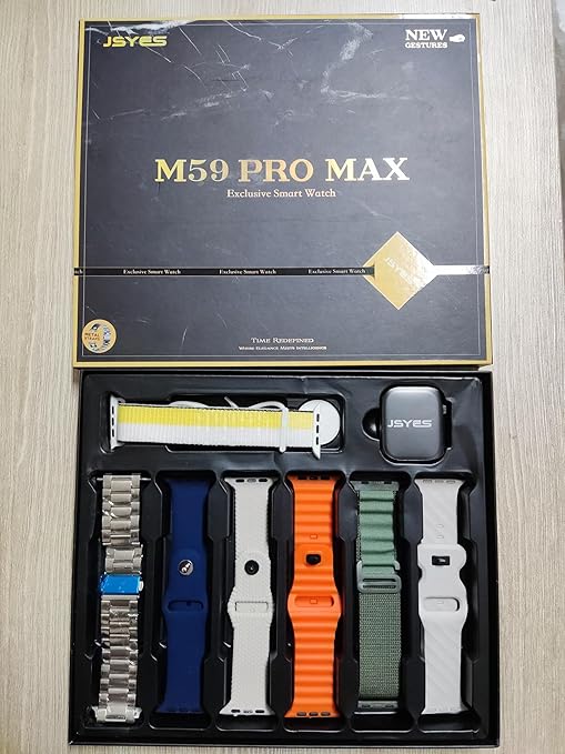 ساعة ذكية من JSYES لتتبع اللياقة البدنية موديل M59 Pro Max - الصورة 4